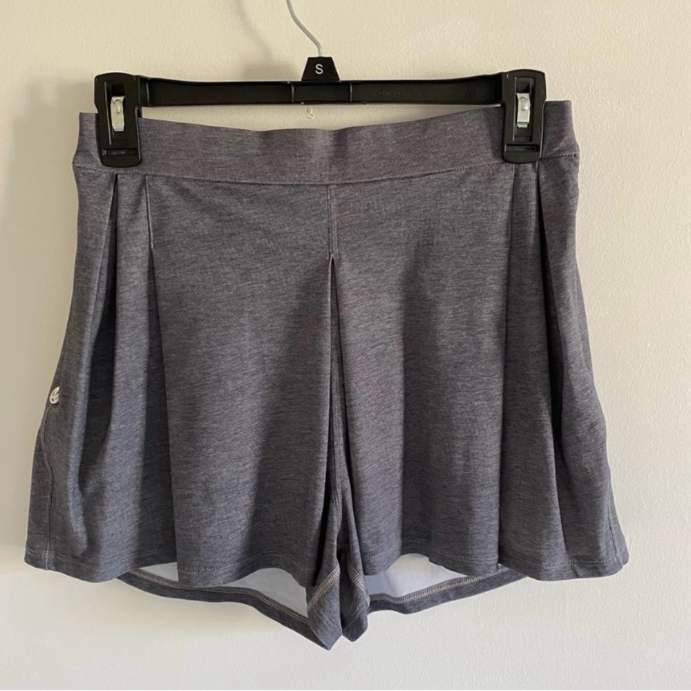 Lululemon Athletica & go City Beautiful Skort Activewear Gray Heathered Size 6 - Picture 3 of 16